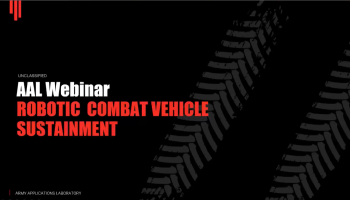 Robotic Combat Vehicles webinar #2 (Opens in Pop-up Player)
